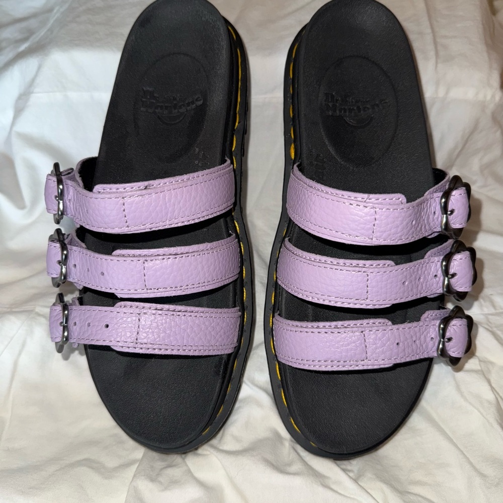 Dr. Martens Women’s Blaire FLWR Flower Lilac Sandals UK 7 / US 9